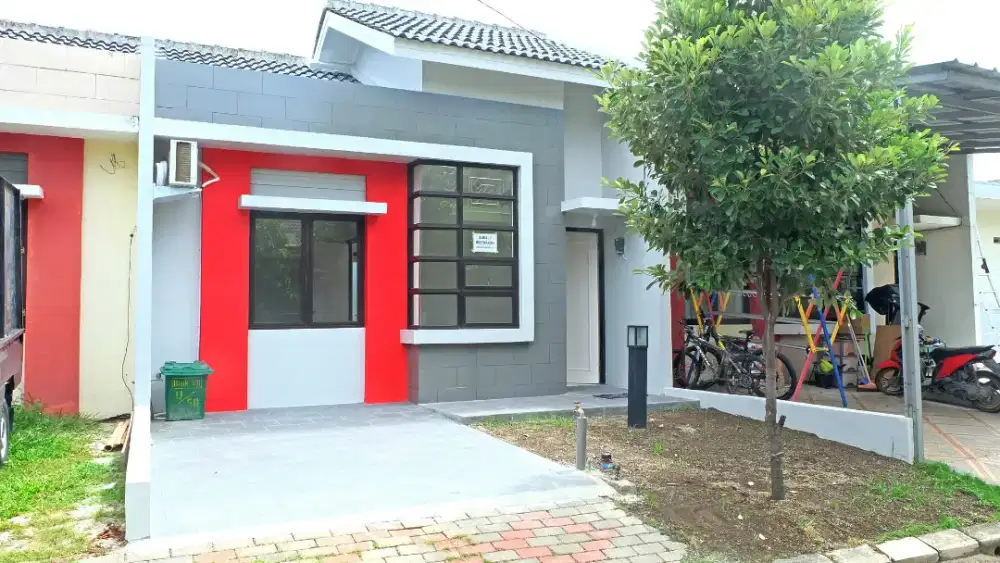 Owner Langsung Primrose Galuh Mas Taman belakang sudah di kanopi