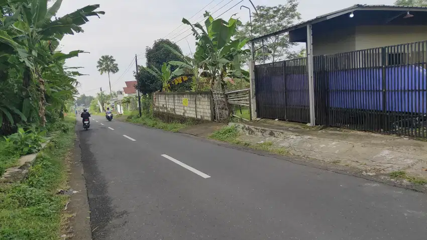 Tanah nan asri di jalan wisata Baturraden Jawa tengah