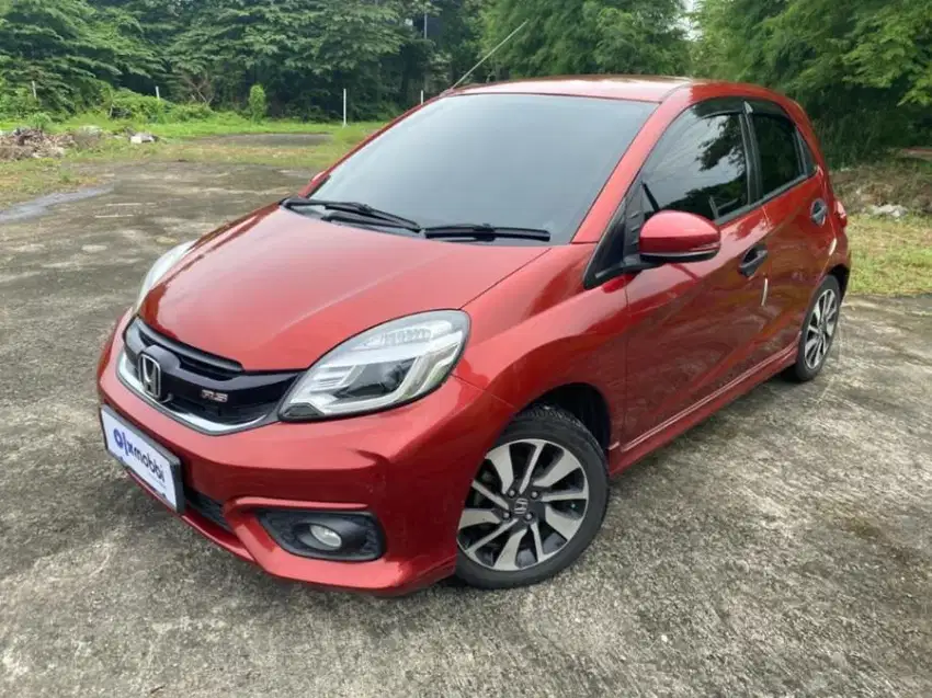 Like New Honda Brio 1.2 RS Bensin-AT 2017 Merah LBAK