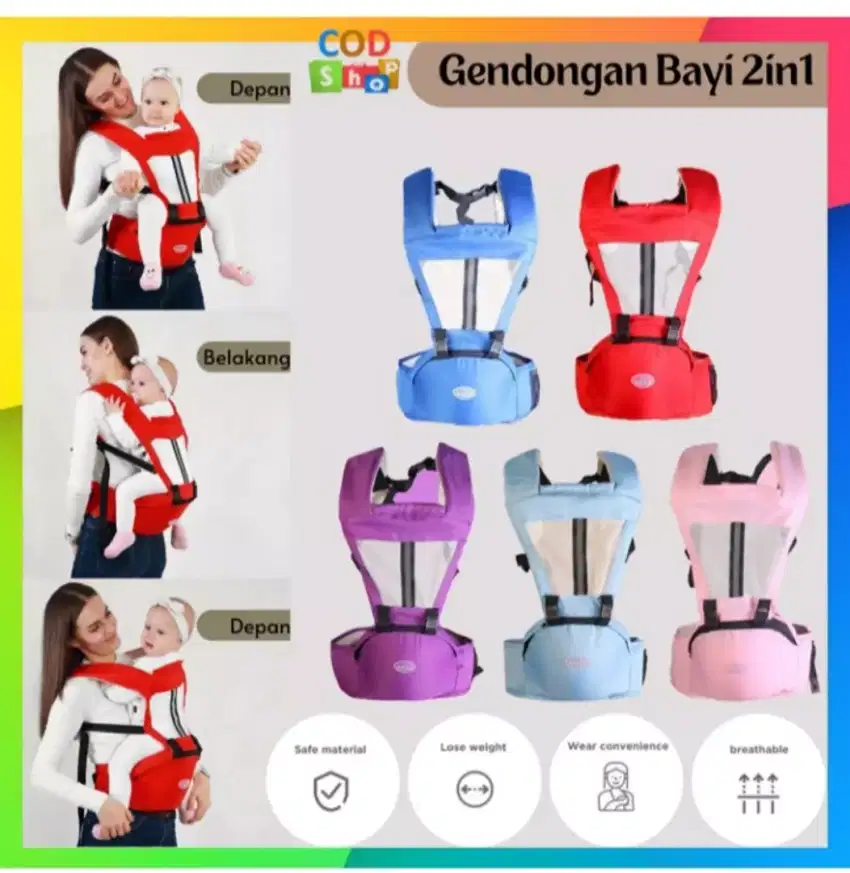 Gendongan baby 2 in 1