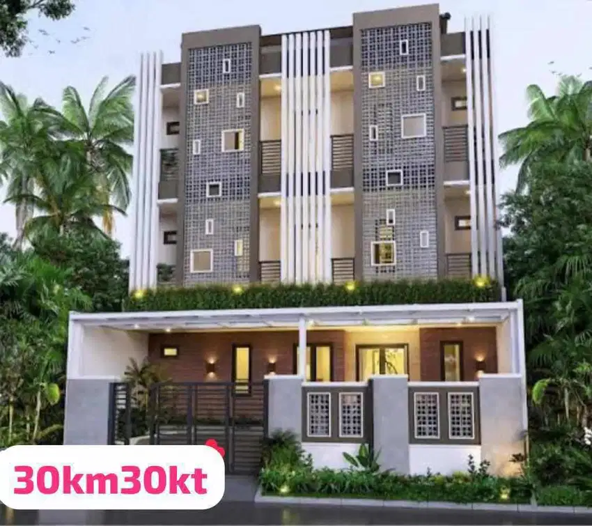 30 Kamar Jual Rumah Kost Kosan Wiyung Brantas Permai Surabaya