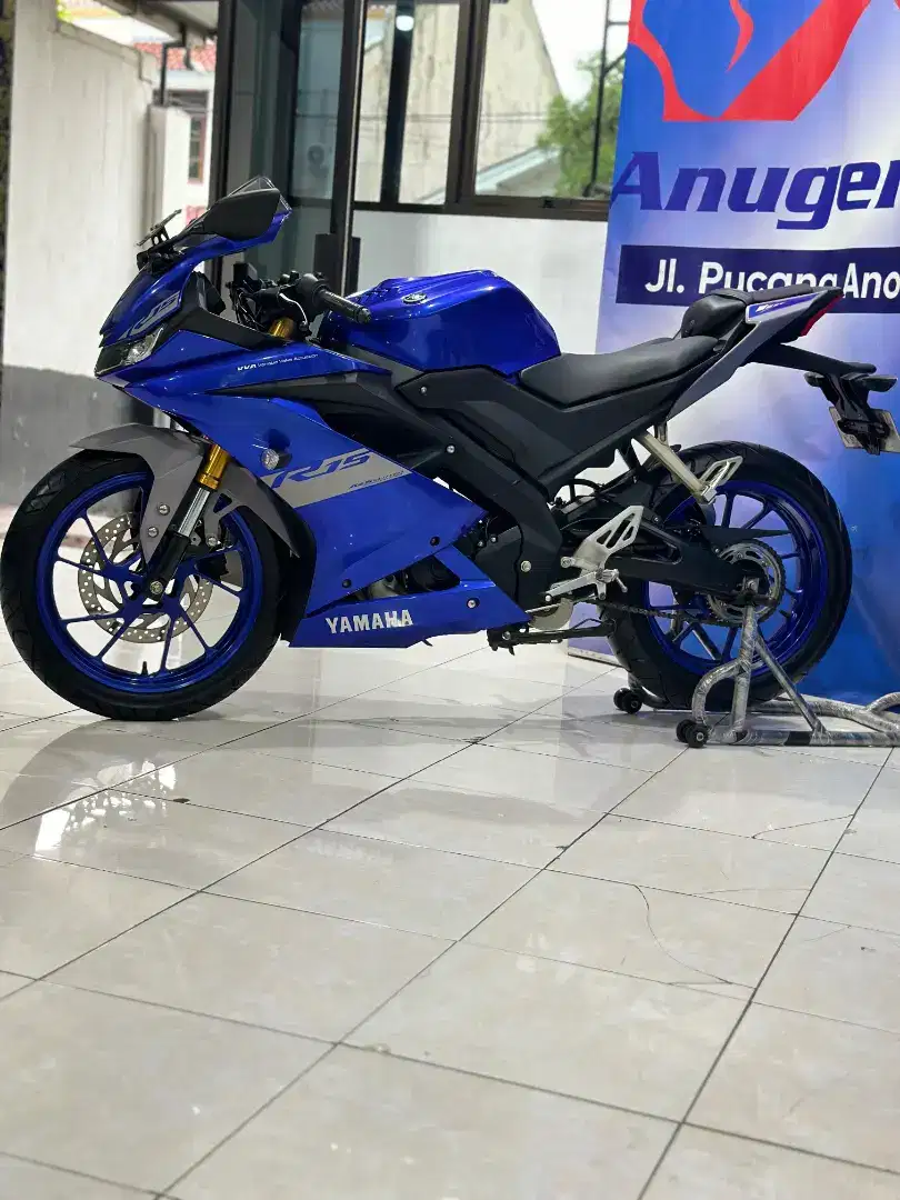 Yamaha R15 V3 155cc Th 2021 km 3Rb Anugerah Motor Pucang