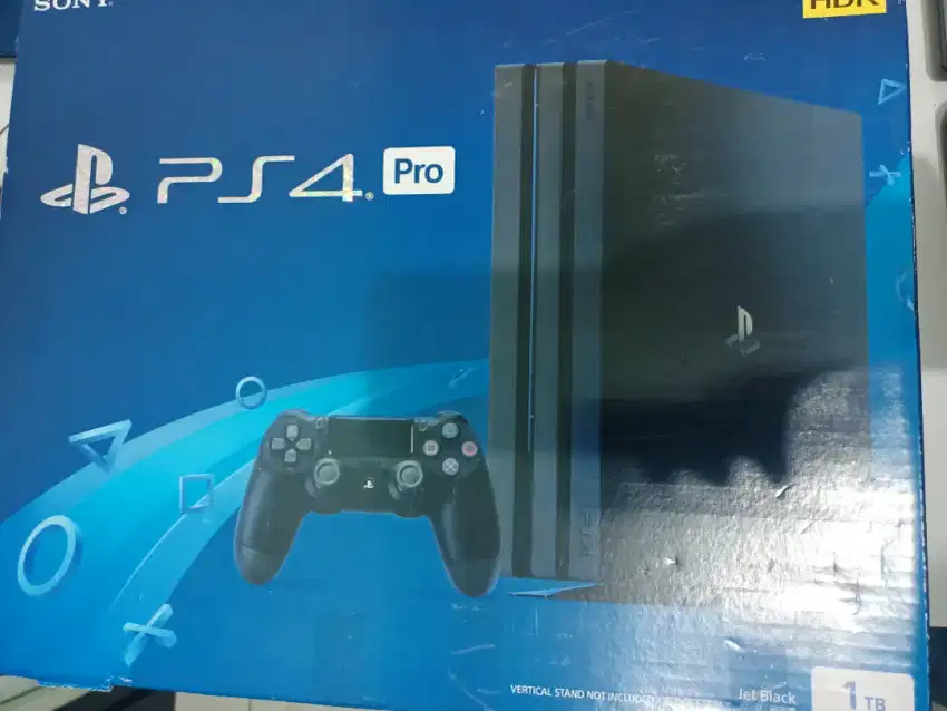 Dijual Sony PS4 Pro Jet Black 1TB