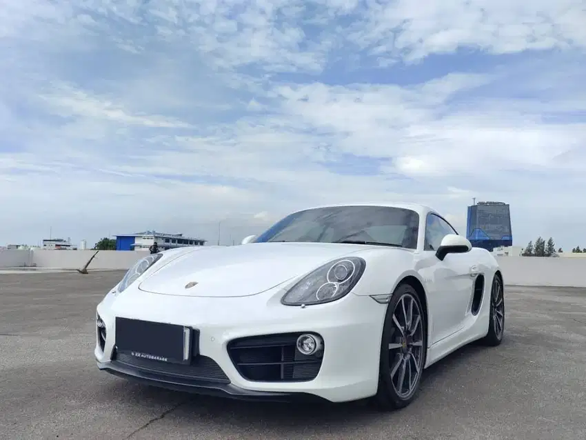 Porsche Cayman 2.7 PDK 2014 White On Red