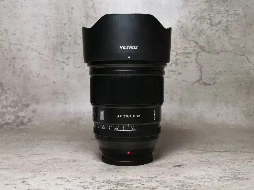 Viltrox 75mm f1.2 Fujifilm X-Mount Resmi Nov 2025