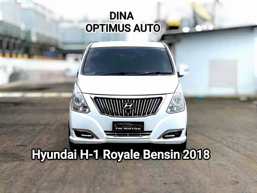 Hyundai H1 Royale Bensin 2018 2.4 AT, HARGA TERMURAH