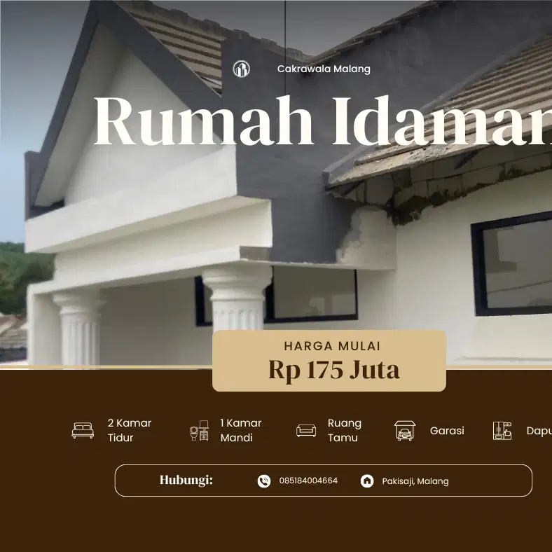 PERUMAHAN MODERN HARGA MULAI 1 JUTAAN