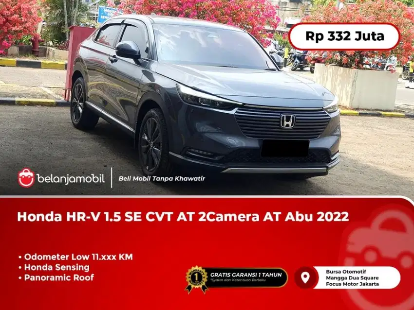 [ KM 11RB ] Honda HR-V HRV 1,5 SE CVT AT Sensing AT Abu 2022/2023