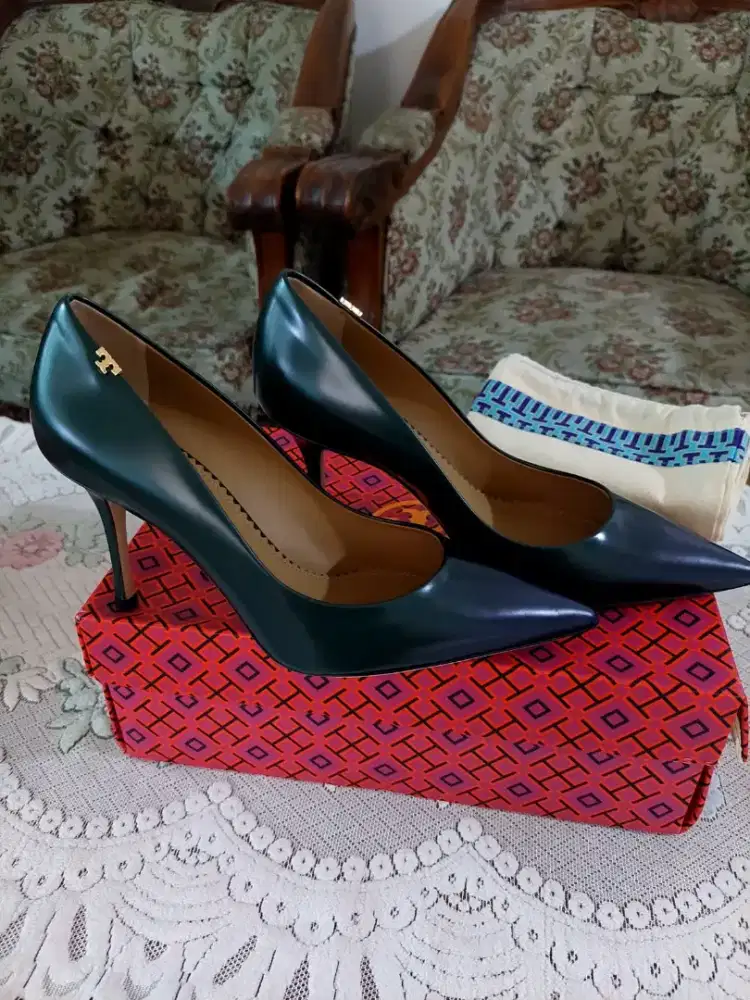 Tory burch disty leaf malachite midnight