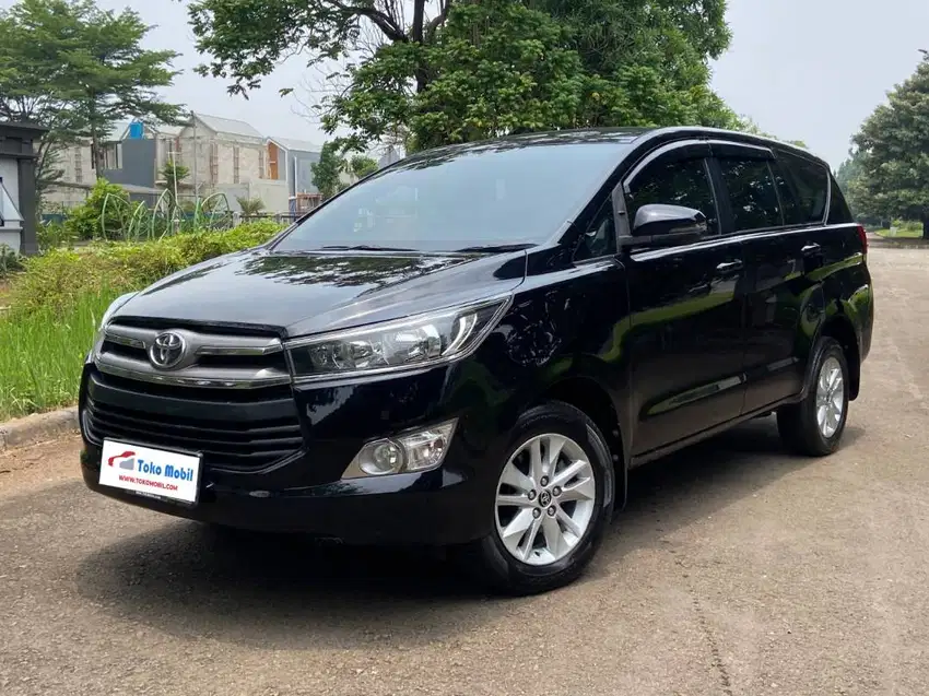 DP 5 juta Toyota Innova Reborn Diesel tipe G AT 2019 hitam