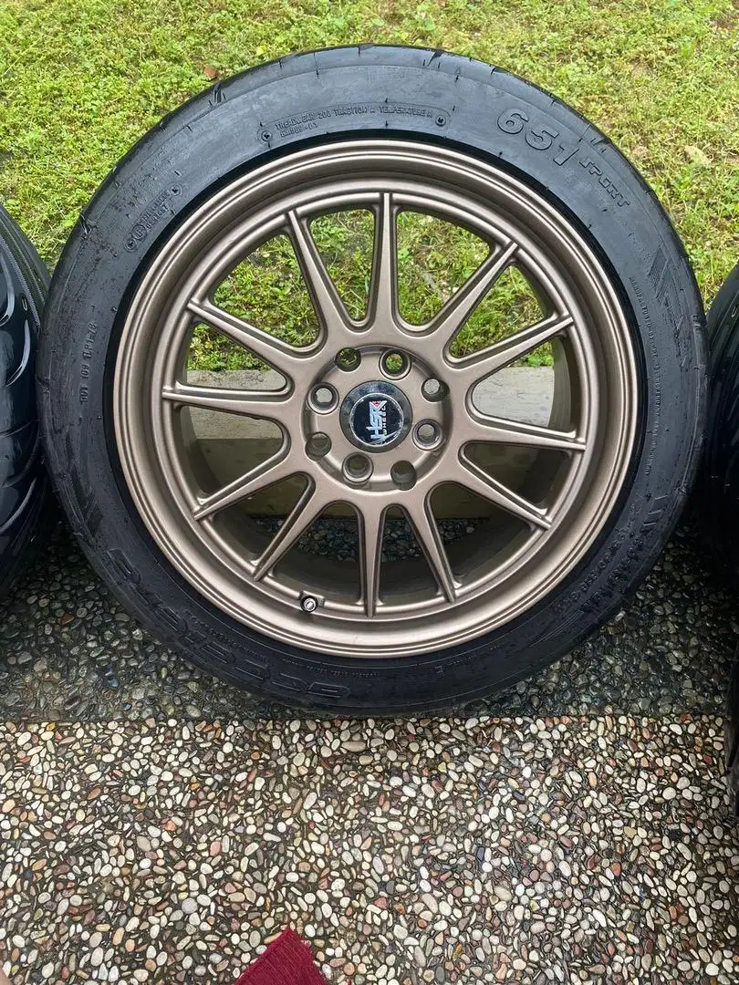 Velg Ban R 16 HSR Like New Kondisi 98% Baru