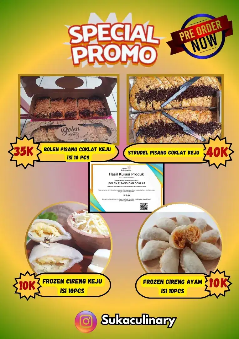 Bolen & Cireng Frozen Premium murah