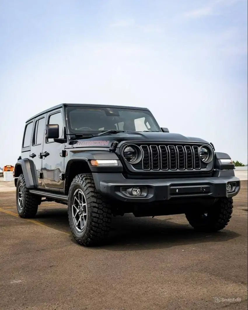 Jeep Wrangler Rubicon 2.0 4-Doors (JL) 2024 Black Clear-Coat