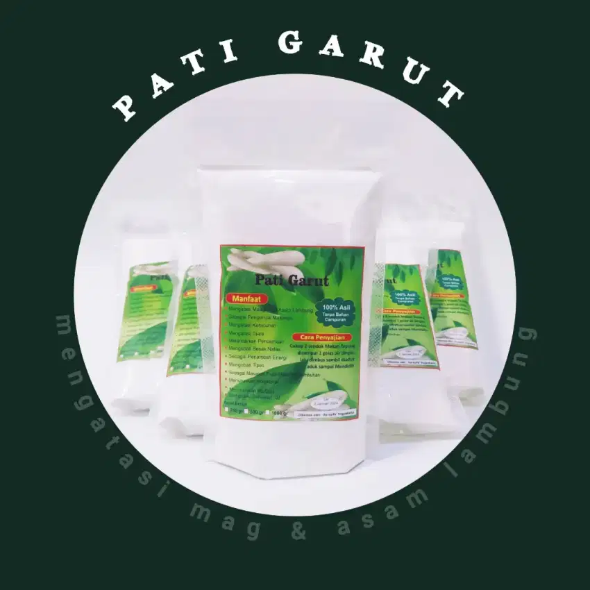 TEPUNG PATI GARUT MURNI