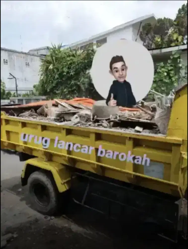 tanah urug puing bangunan jogja