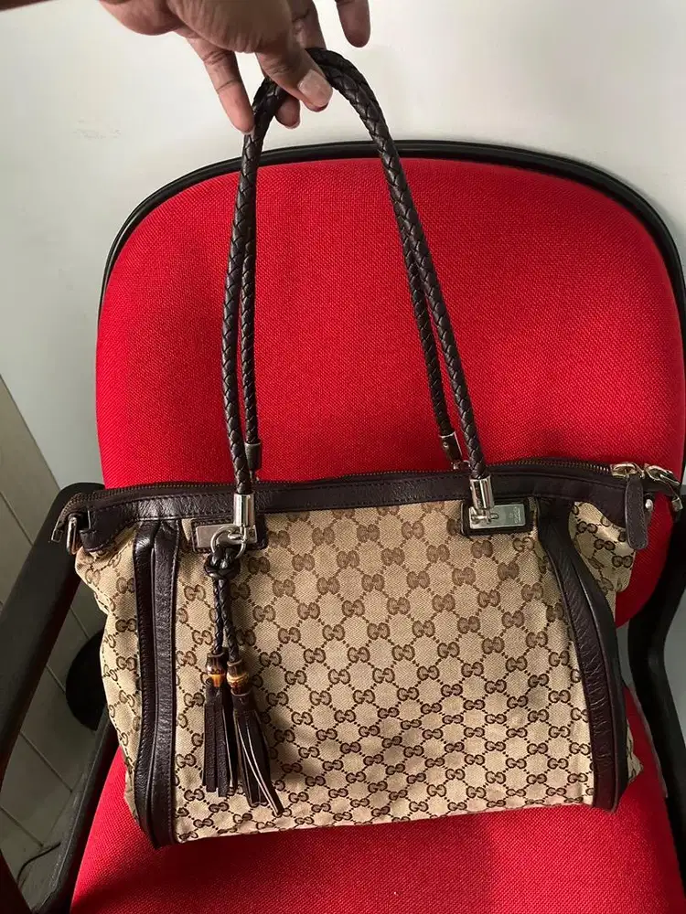 GUCCI TOTE BAG brown