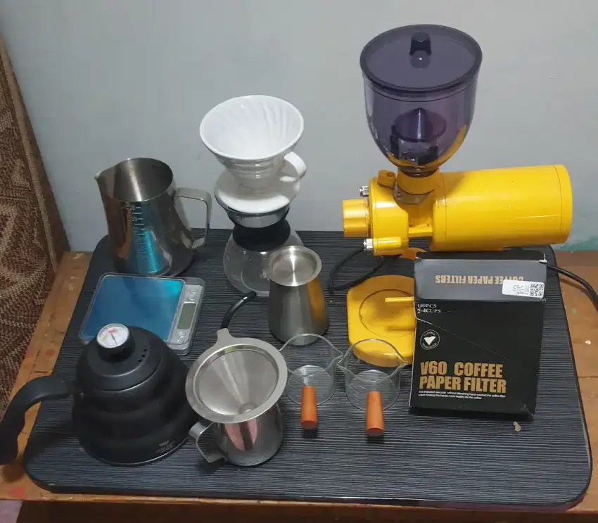 JUAL SATU PAKET PERLENGKAPAN KOPI