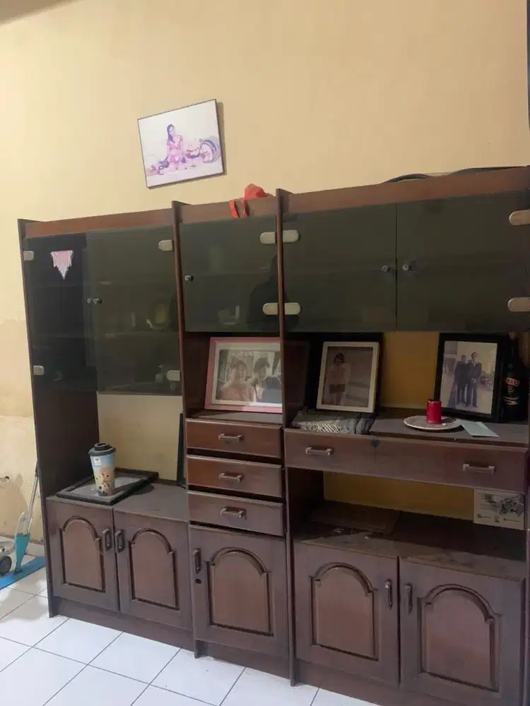 Bufet Kayu Jati Asli