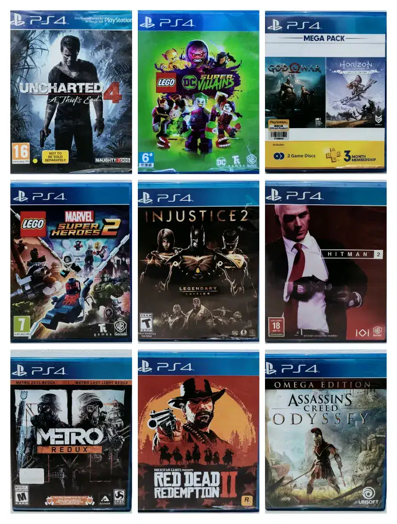 Game PS4 (harga boleh tawar)