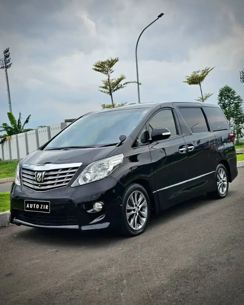 Toyota Alphard G S C Premium Sound Hitam 2010 Tdp Murmer Ori Ringan Bu