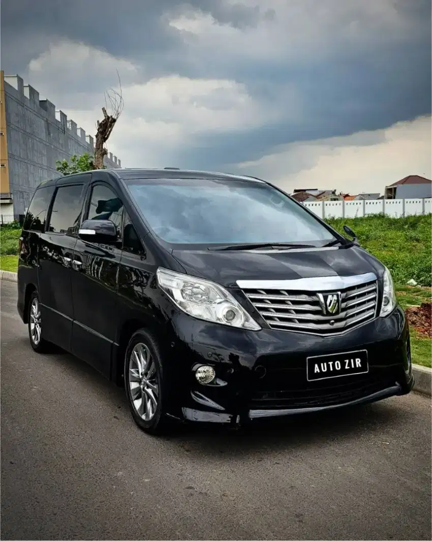 Toyota Alphard 2.4 G S C PS Hitam 2010 Ter Murah Tdp Ringan Ori Bu