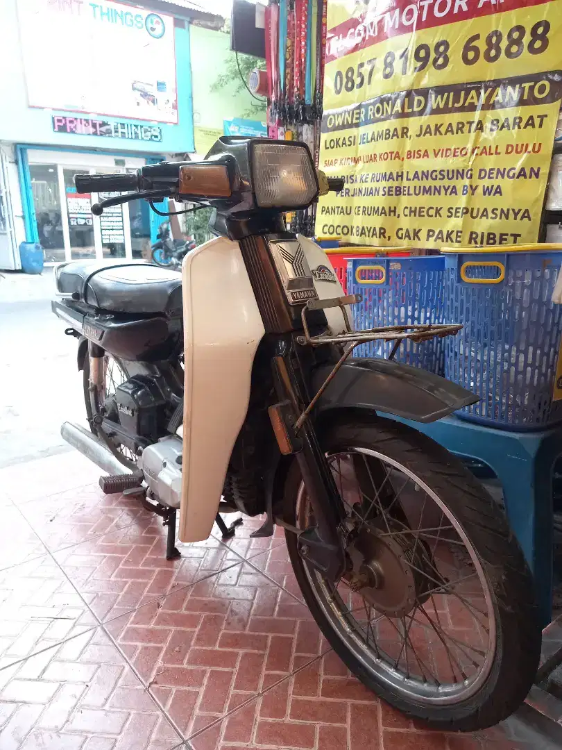 Dijual motor yamaha v80 excellent robot 1987 2 tak antik klasik langka