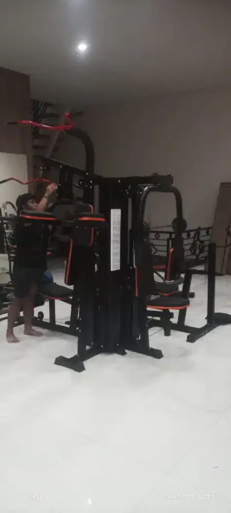 Alat Fitness Home Gym 5 sisi Leg Press Import USAFIT UF580