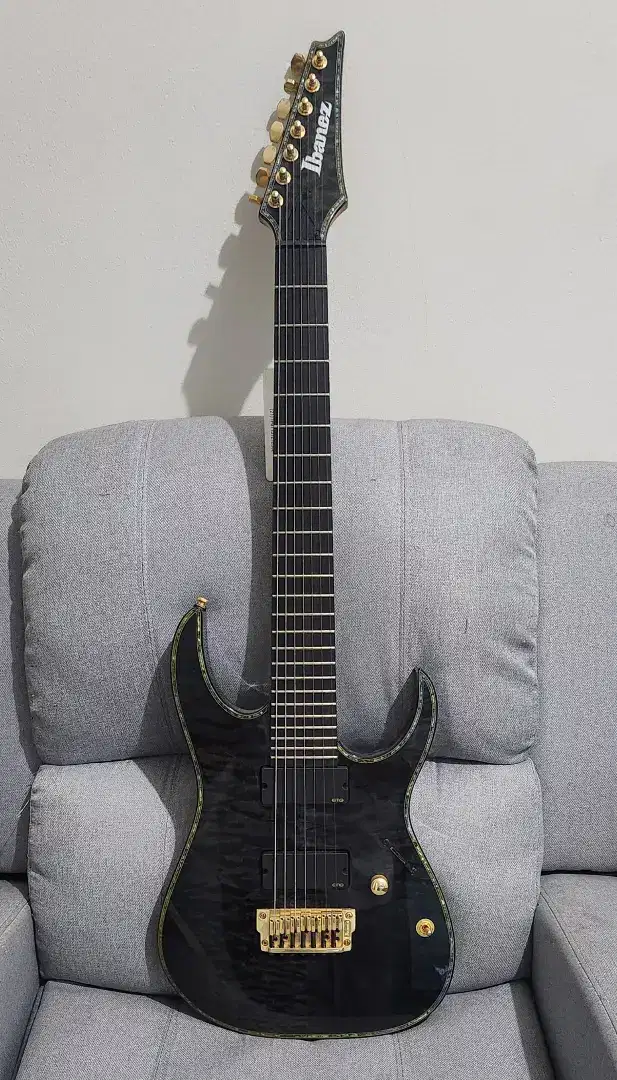 Ibanez Iron Label RGIX27FEQM Transparent Gray