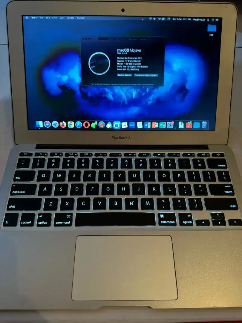 Second Macbook Air 11 fulset