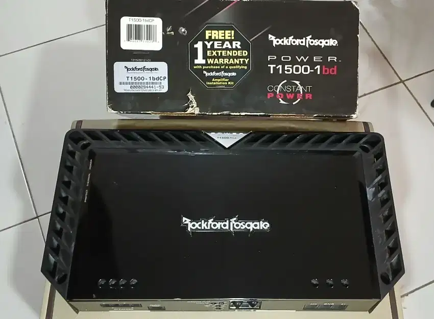 Power RockFord Fosgate T1500 MonoBlock