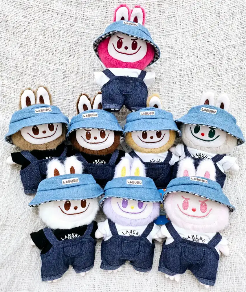 LABUBU BAG CHARM MEWAH BONEKA LABU BARU LUCU COOL TONE gantungan kunci