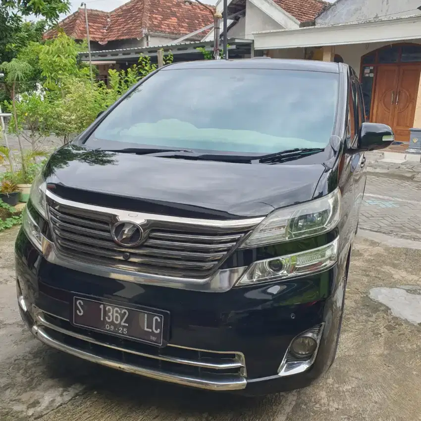 Vellfire zg audioless type tertinggi