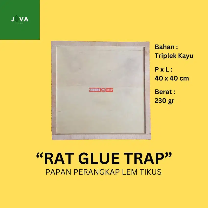 Perangkap Papan Lem Tikus Pest Control Balikpapan - RAT GLUE TRAP