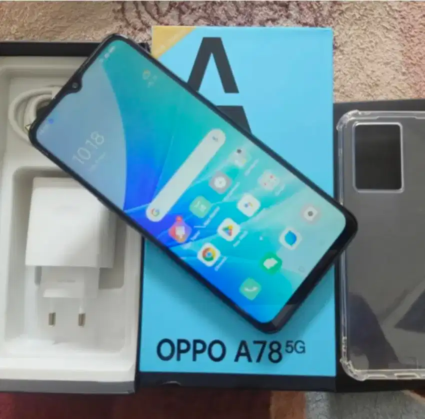 Murah HP oppo A78 8/128 lkp mulus normal, bs kredit/bs TT