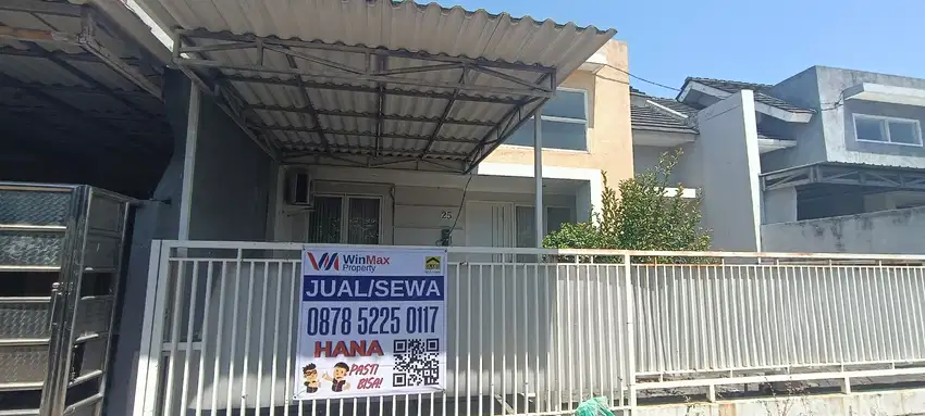 JUAL / SEWA RUMAH 2 LANTAI SIAP HUNI DI PERUM MEDAMAS MEDAENG WARU SDA