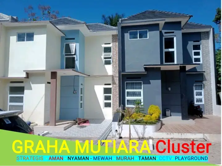 Dijual Rmh 2 Lt , Cluster, Dekat kota