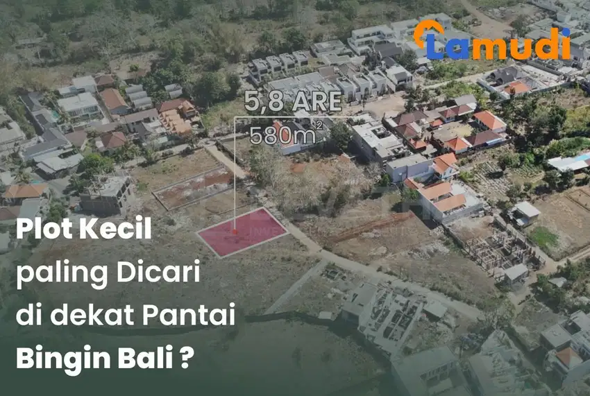 Jual Tanah Uluwatu Plot kecil JARANG ADA cocok untuk villa pribadi