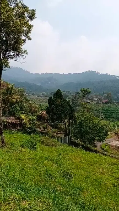 Tanah cocok untuk villa view gunung dan sawah