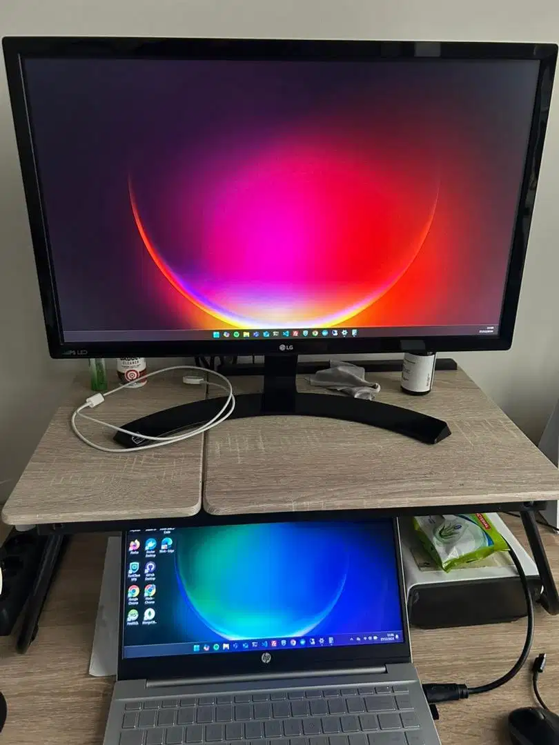 Dijual monitor LG 22inch LED IPS