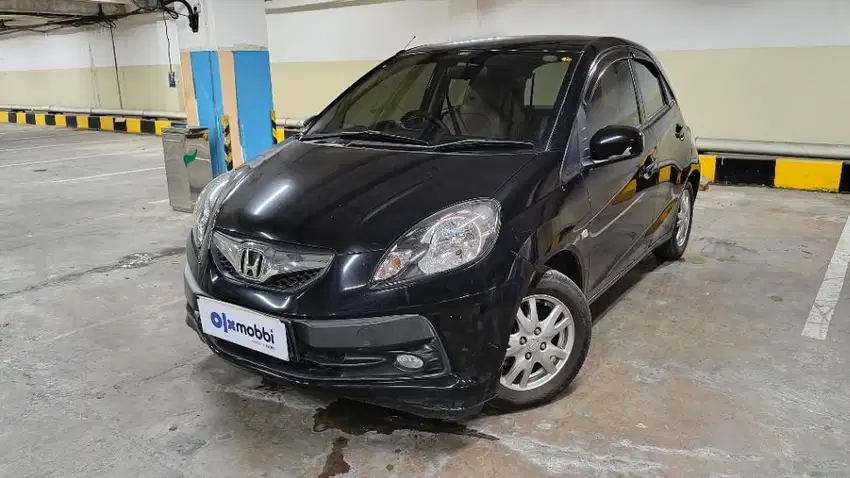 KM Rendah TDP 8JT Honda Brio Satya 1.2 E Bensin-MT 2014 Hitam