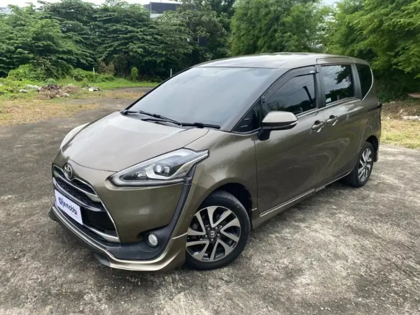 Pajak Panjang Toyota Sienta 1.5 Q Bensin-AT 2017 Coklat LAAA