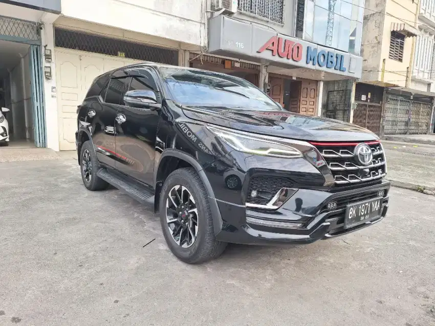 FORTUNER VRZ TRD 2.4 DIESEL SOLAR AUTOMATIC 2021 HITAM