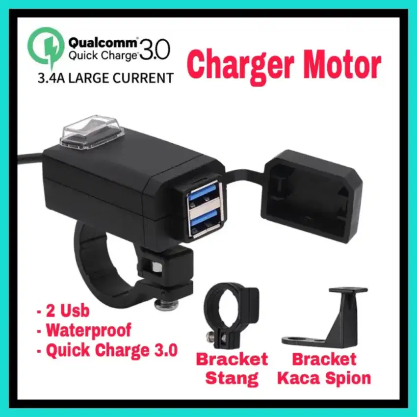 charger cas hp motor 3.0 isi daya cepat