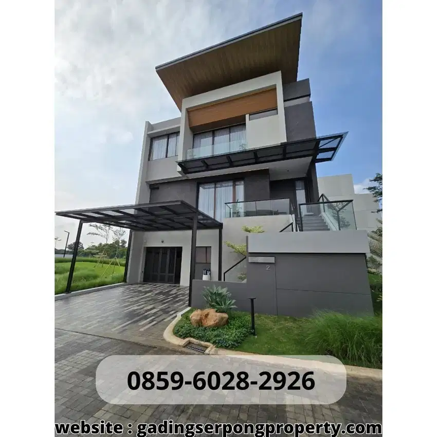 RUMAH PREMIUM 3 LANTAI ARDEA HERON 11 X 19m SUMMARECON GADING SERPONG