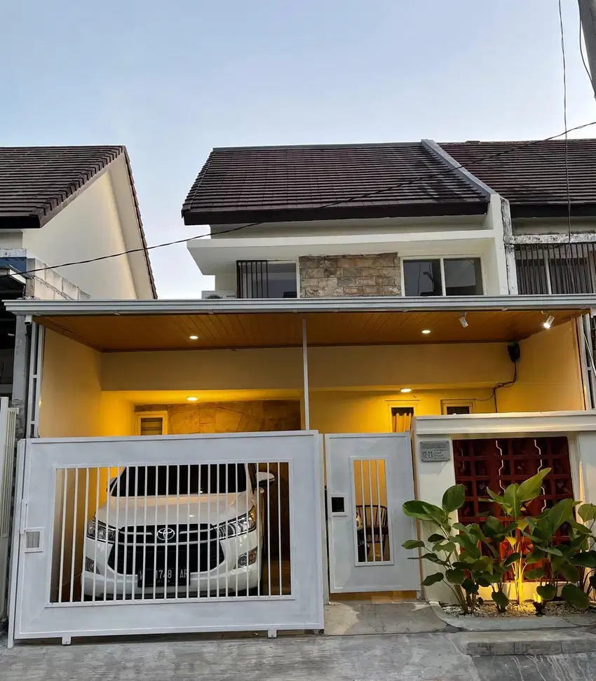 Rumah murah Perum Cerme Square Residence Gresik Dijual cepat B.U Poll