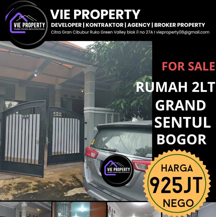 GRAND SENTUL CITY BOGOR RUMAH KOKOH SIAP HUNI FULL RENOVASI