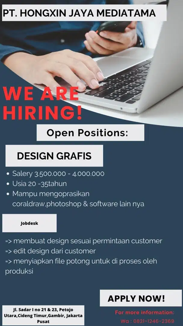 Design Grafis untuk advertising