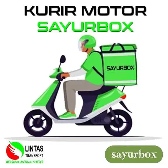 KURIR MOTOR SAYURBOX CIBUBUR