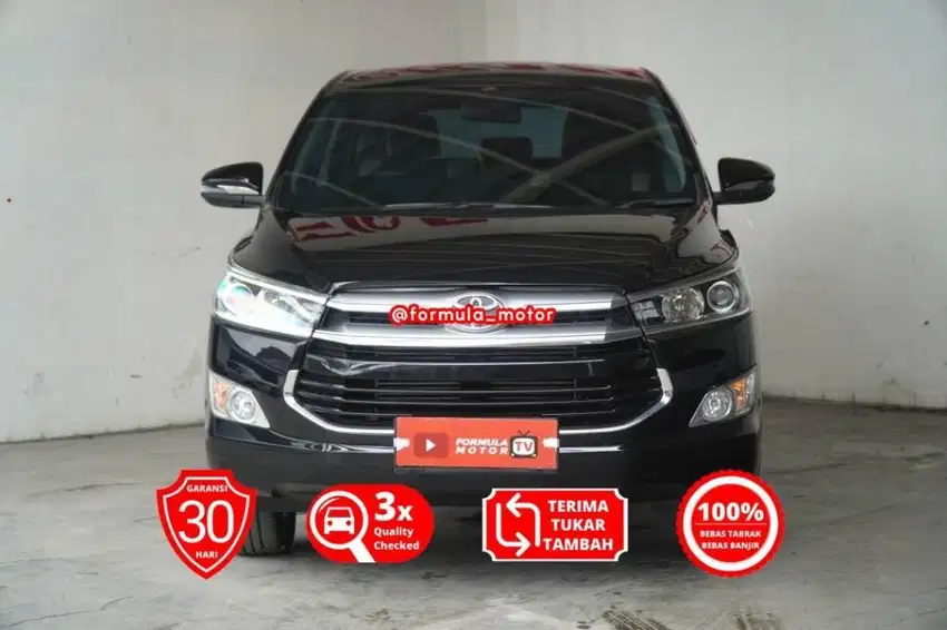 Toyota Innova 2.4 V solar diesel Manual MT 2020 hitam DP minim inova