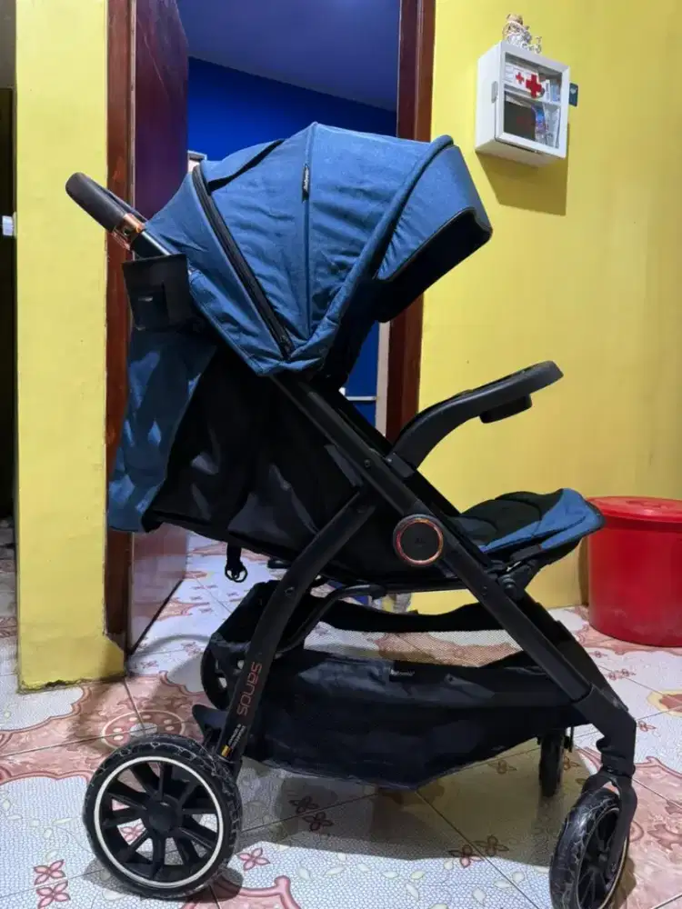 Stroller kondisi masih baru free baby walker